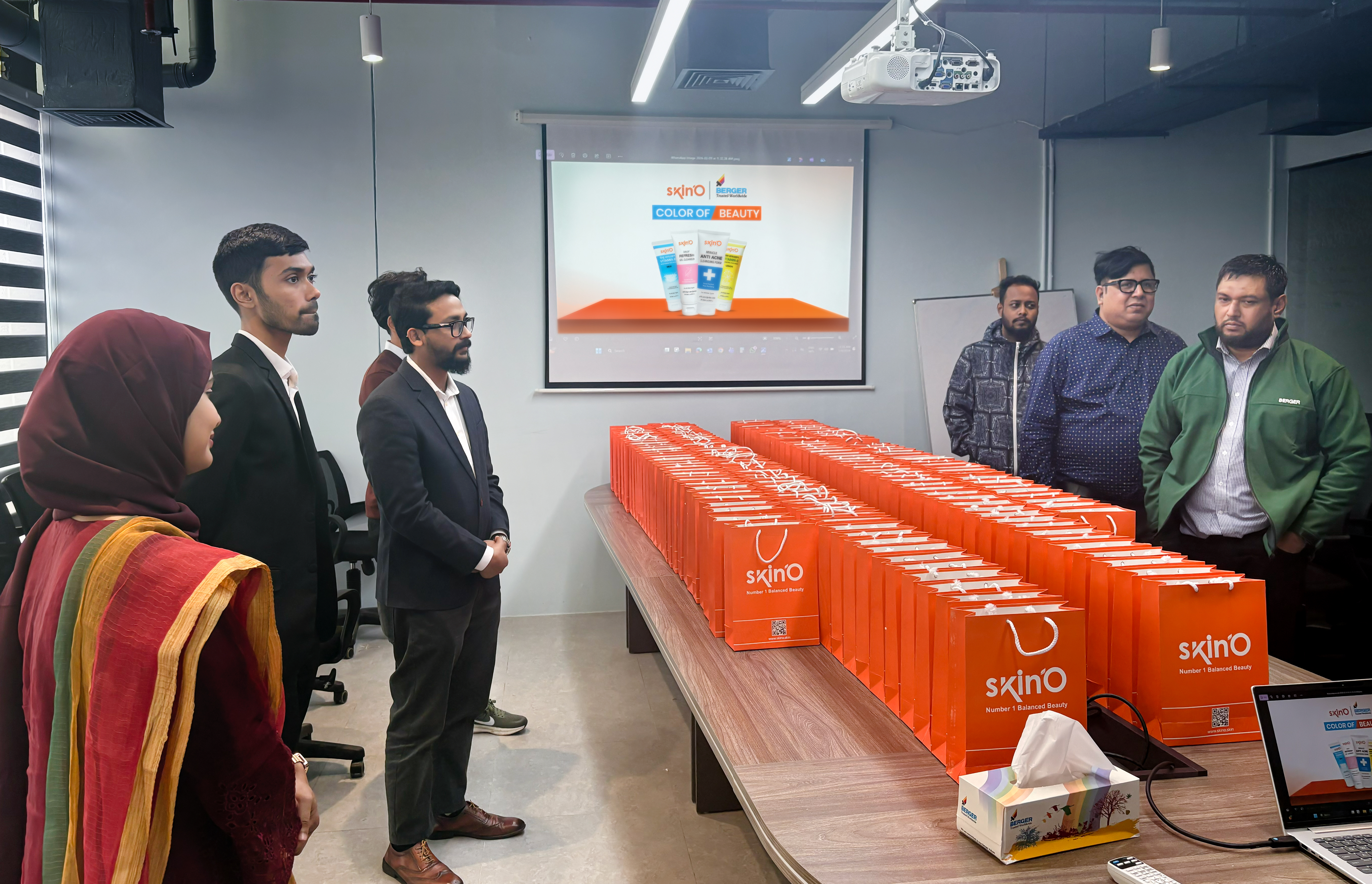 CORPORATE VISIT AT BERGER