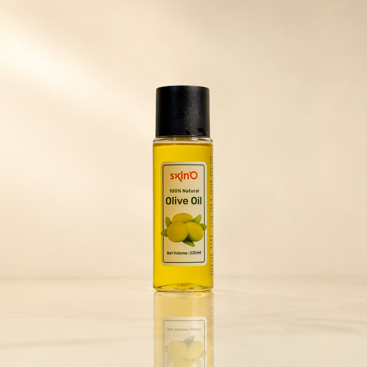 skin'O 100% Organic Olive Oil 220ml