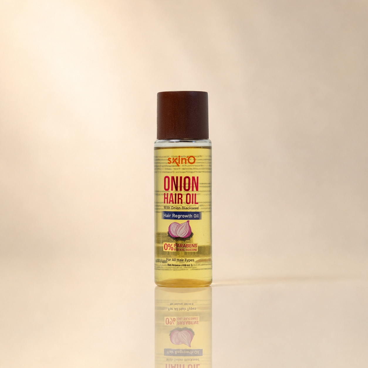 skin'O Onion Hair Oil With Onion Blackseed Hair Regrowth Oil 100ml